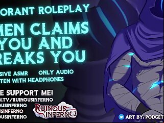 audio rule OMEN CLAIMS YOU AND BREAKS YOU [VALORANT] EROTIC AUDIO erotic